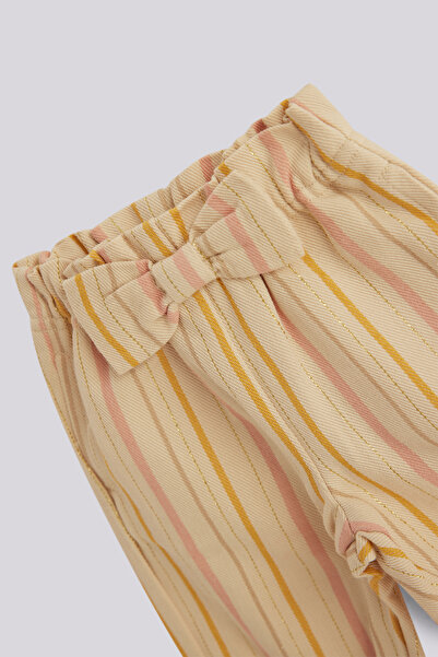 Layette Baby Girl Striped Trousers
