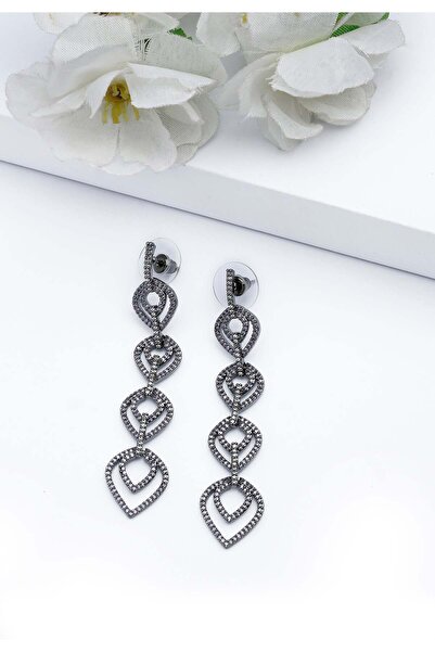 Avant-Garde Paris Cercei pandantivi cu lacrimă mov