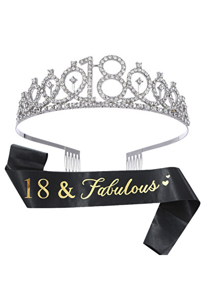 Flippy Set 2 Piese pentru Majorat, Flippy, 15 x 13 x 5 cm, Coronita Printesa ...