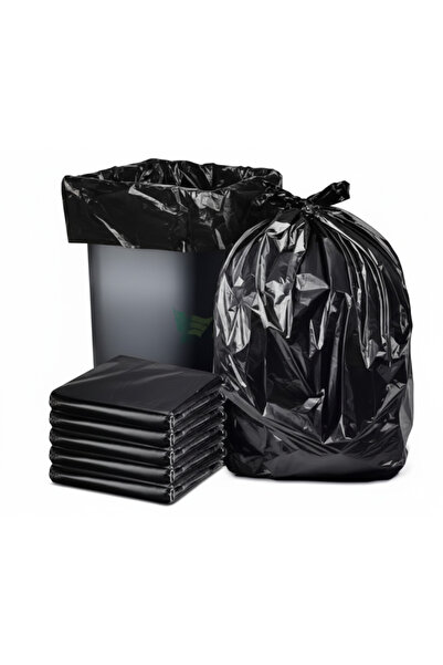 GÜNEŞPAK Taşınma Ve Nakliye Jumbo Boy Kalın Siyah Dökme Çöp Poşeti (80 X 110 Cm) 1 KG