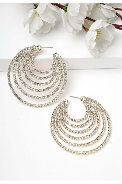 Avant-Garde Paris Cercei aurii cu caju elegant