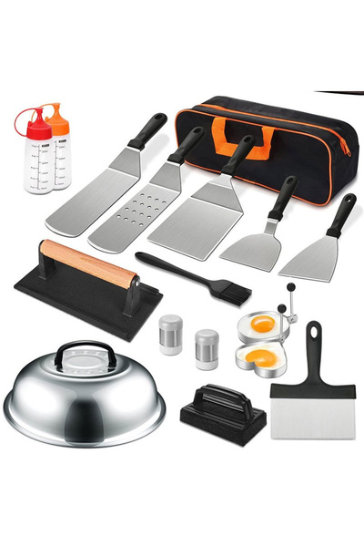 Flippy Ustensile pentru Gratar, Flippy, Set din 17 Ustensile pentru Gratar cu...