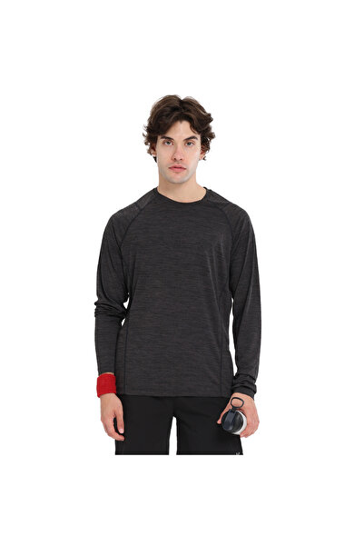 Sportive Arriba Erkek Siyah Antrenman T-Shirt 25KE1004-SYHK