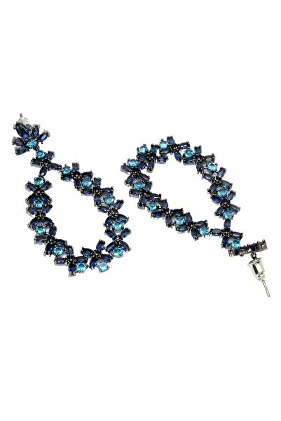 Avant-Garde Paris Cercei pictați cu zirconiu floral delicat din colecția Diva