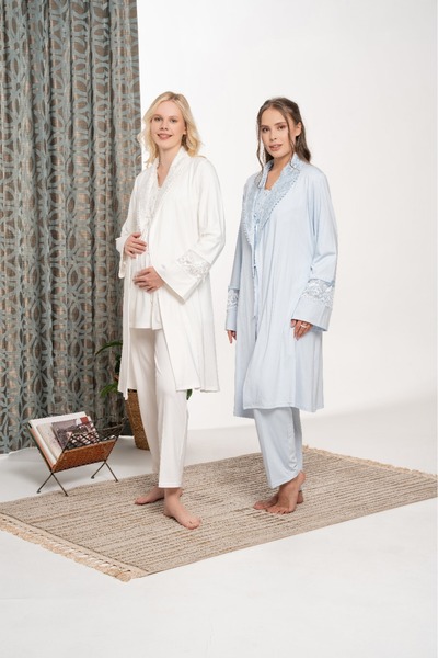 Lohusa Homewear Дамски зимни специални дизайнерски комплекти пижами и халати ...