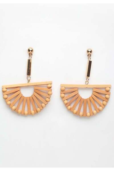 Avant-Garde Paris Cercei suspendați geometrici din lemn