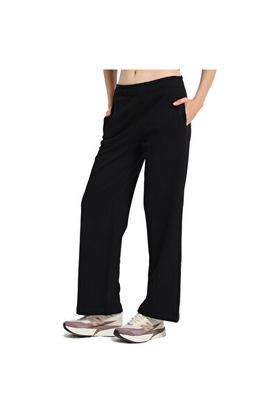 Sportive Crestone Kadın Siyah Günlük Stil Eşofman Altı 25KK1039-SYH