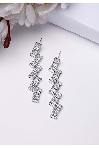 Avant-Garde Paris Cercei eleganți în zig-zag