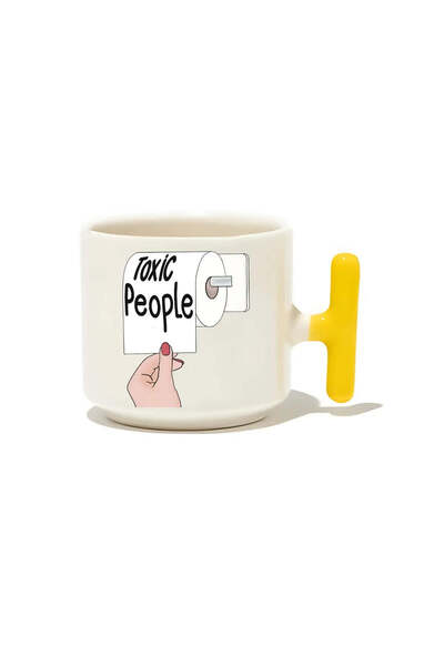 baskigo.com كوب لاتيه من توكسيك بيبول - كوب سيراميك هدية