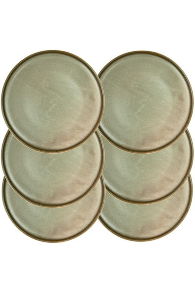 Culinaro Set of 6 porcelain plates Ivy 30cm