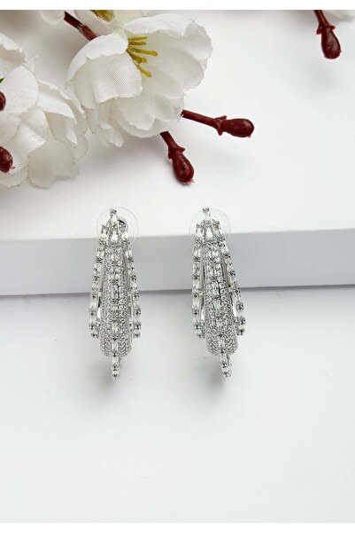 Avant-Garde Paris Cercei stratificati cu zirconiu cubic din colecția Diva