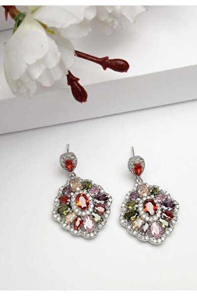 Avant-Garde Paris Diva Collection Cubic Zirconia Statement Earrings