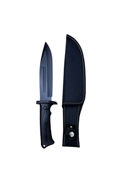 KAVI ONE Cuțit Bushcraft Negru GR 62