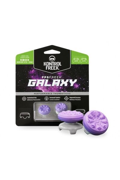 kontrolfreek Set 2 Bucati Thumbgrip din Silicon Performance Galaxy, Thumbstick Accesoriu Controller