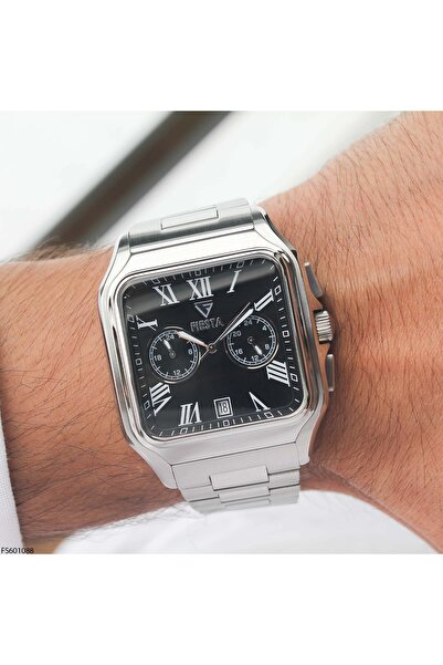 Fiesta Fs601088 Men's Steel Band Wrist Watch
