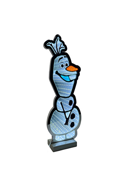 Disney Decorațiune luminoasă Olaf Frozen, Infinity Light, pentru interior, 40 cm, albastră