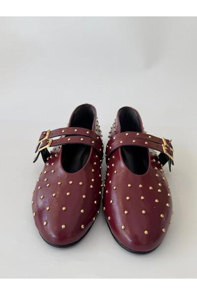 selinnce SOHO kadın zımbalı babet