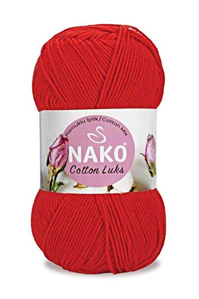 NAKO 5pcs cotton luxury vest tunic sweater blouse cardigan yarn wool red 97573