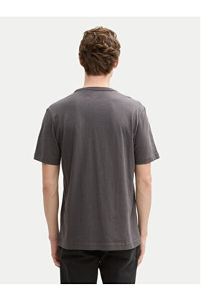 Tom Tailor Ανδρικό T-Shirt 1045627 Γκρι