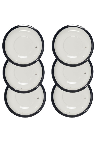 Culinaro Set of 6 saucers, porcelain HAPPY FARM, D15xh2.5cm