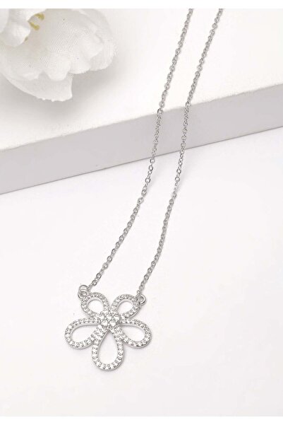 Avant-Garde Paris Colier cu cristale florale albe