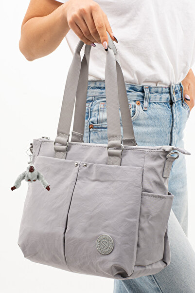 Freedom Geantă de umăr și crossbody din țesătură Crinkle pentru femei – cu ma...