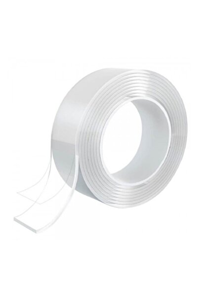 Bibilel Επαναχρησιμοποιούμενη κολλητική ταινία διπλής όψης, 100 x 4,8 cm, δια...