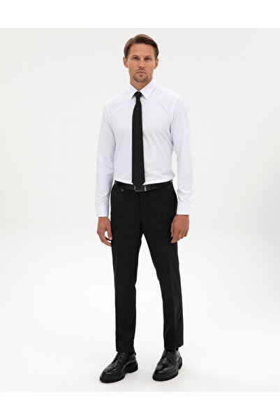 Pierre Cardin Antrasit Slim Fit Kumaş Pantolon 50314543-VR006