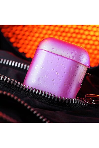 Kingxbar Protective Case for AirPods 1/2, Kingxbar, Polycarbonate, Pink