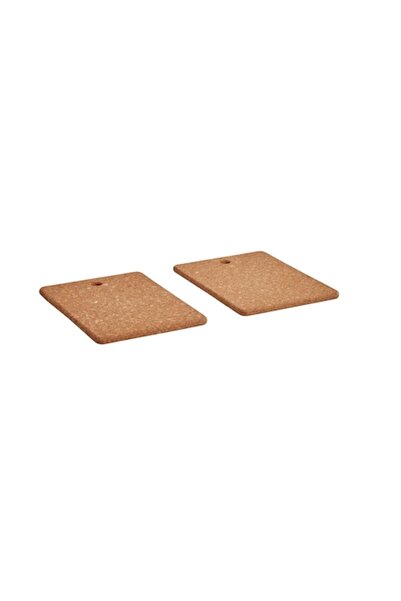 SOHO Set with 2 cork placemats for hot containers, 23 x 17 cm, Wood