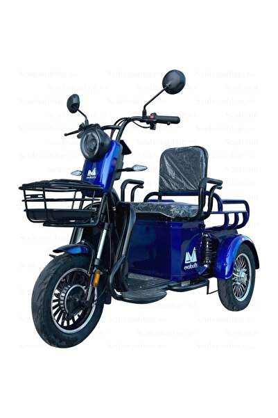 Evotools Triciclu Electric pentru Persoane TRP500, putere maxima 700W, 48V/20Ah, autonomie 35 km, 3+R, spatiu