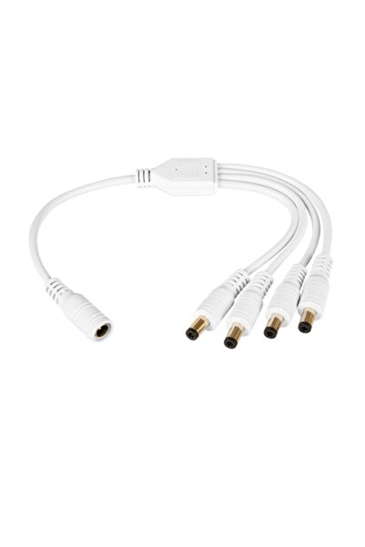OEM Cablu distribuitor de alimentare 1 la 4, 5.5x2.1 mm, PR-2647-W, 30cm, CC/...