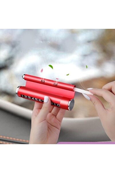 Flippy Parking Phone Number Holder with Fragrance - Red
