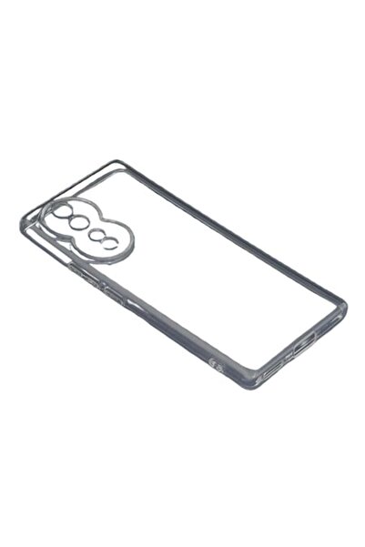 Bibilel Husă de protecție pentru Huawei Honor 80 Pro, silicon moale, transpar...