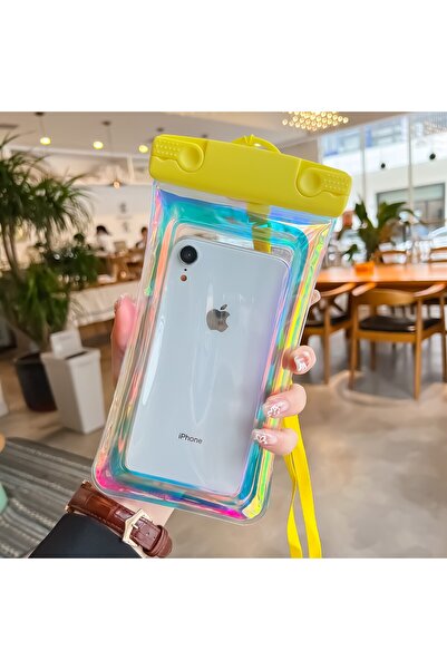 Universal Holographic Waterproof Underwater Case Flippy, Universal, Yellow