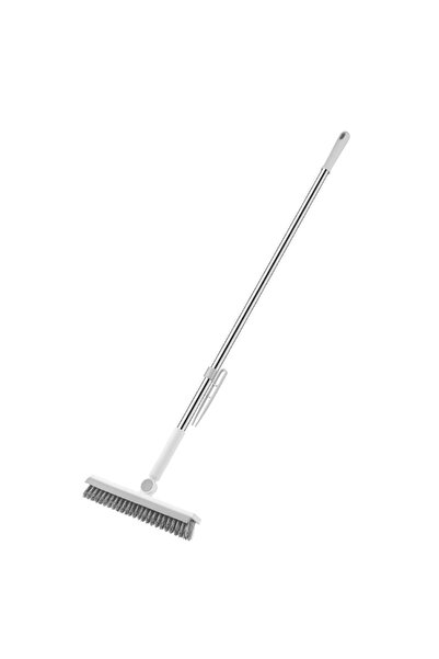 Toolsy Perie de Curatare pentru Podele si Rosturi, Flippy, Lungime Maner 105 cm, Capat Pivotant 180 Grade,