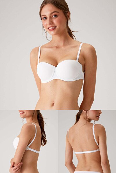 Pierre Cardin Women's 6627 Pisa Supported Push-Up Strapless Multi Function Bra