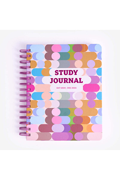 Flying Tiger Copenhagen Çiçek Desenli Ekim 2025-2026 Çalışma Ajandası