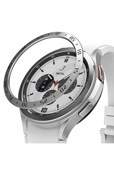 Ringke Cadru protector pentru Samsung Galaxy Watch4 Classic 42mm, argintiu