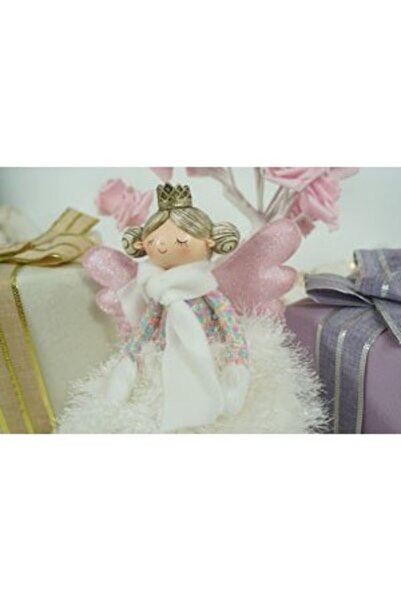 Flippy Χριστουγεννιάτικο Στολίδι Άγγελος, Flippy, Λευκό, Υφασμάτινο, 26 εκ.