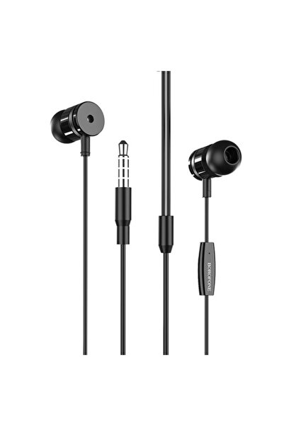 Borofone Casti Handsfree 3.5mm BM31 Mysterious, Negru