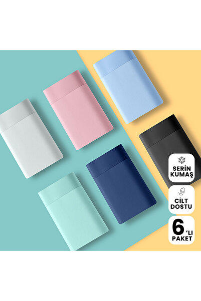 Beauty Collection 6'lü Erkek Boxer Buz İpek Icesilk Nefes Alabilen Terletmeyen Glad and Comfortable Boxer