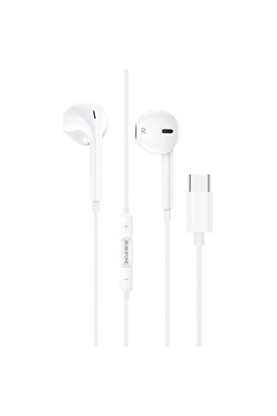 Borofone Stereo Headphones BM60 Type-C - White