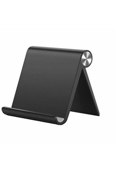 E-ART Suport telefon metalic, culoare neagră