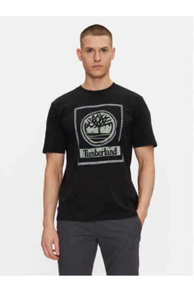 Timberland Ανδρικό T-Shirt TB0A6DHD0011 Μαύρο