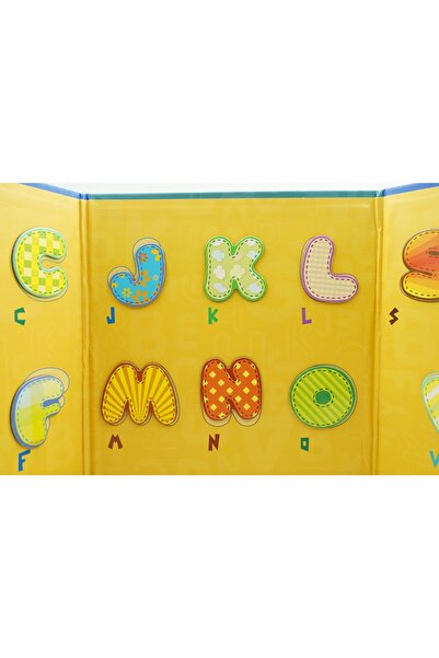 Fancy Educational Magnetic Game Type Book, Magnetic Chartlet, 26 Pieces, +3 Years, Multicolor