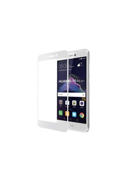 OEM Folie de protecție din sticlă 9H pentru Huawei P8 Lite 2017, Alb - Protecție premium pentru ecran