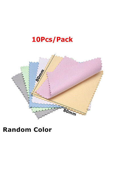 Choice18 8×8 سم، 10 قطع مختلطة، 60 مم، 80 مم، 100 مم، قماش تلميع المجوهرات، ق...