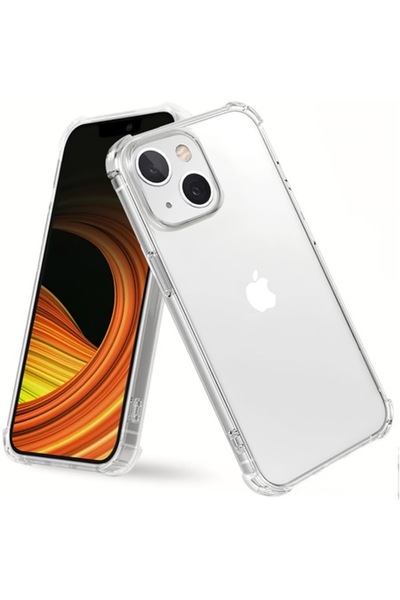 OEM Удароустойчив TPU калъф за Apple iPhone 14 - прозрачен