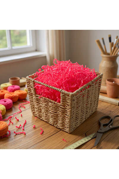 1 Kg Zigzag Kırpık Kağıt , Kırpıntı Kağıt *Florasan Pembe